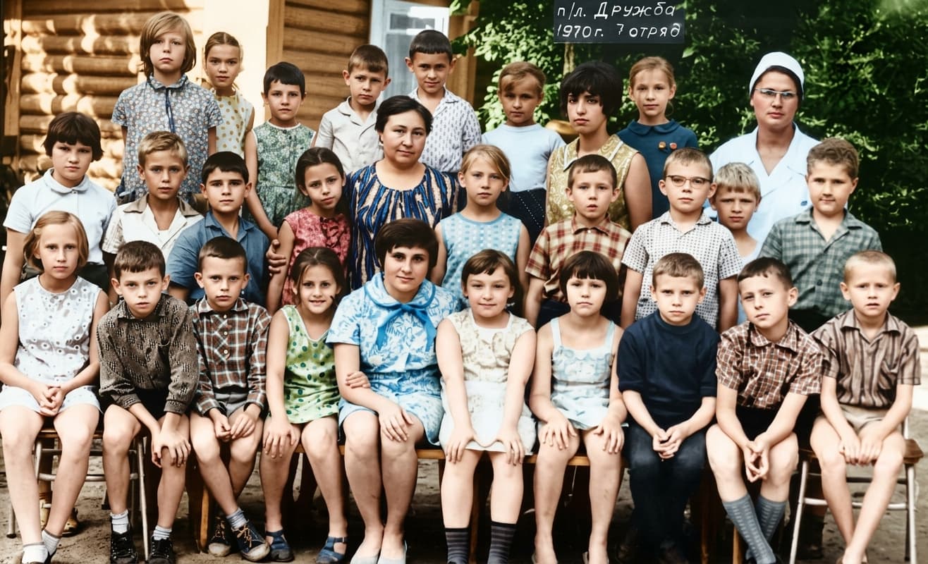 Детская группа после восстановления